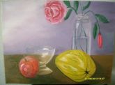 Rosa com mamão